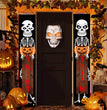 Halloween Couplet Undead Horror Skull Party Decoration Porch Flag