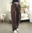 Simple All-match Solid Color Loose Casual Working Pants