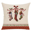 Christmas linen pillowcase