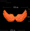 Wings Props Flower Girl Dress Up Halloween Christmas Show Feather Wings