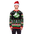 Christmas print sweater
