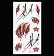 Halloween New Scar Tattoo Stickers Wound