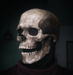 Halloween Movable Mouth Skull Mask Helmet Mouth Movable Skull Full Head Skull Mask