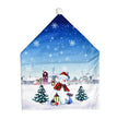 Christmas embroidery chair cover