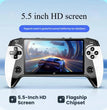 (Pocket Gaming) X9 Handheld Game Console, Portable Game Console, Suitable for Home and Travel, Protective Case, Gaming Products, Controller Grip, Durable Joystick Protection Rechargeable