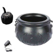 Halloween Pumpkin Smoke Witch Bucket Color Changing Lights
