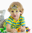 2024 New Year Party Funny Holiday Decorative Glasses Photo Props Glasses Frame
