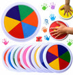 New Hot Selling Kindergarten Finger Print Mud Non-toxic Washable Pigment