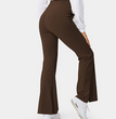 Spring Women's Workout Exercise Pants Akimbo Pants Split Flared Pants