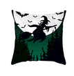 Home Cartoon Halloween Velvet Pumpkin Head Pillowcase