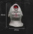 Halloween Horror Inverted Head Demon Mask