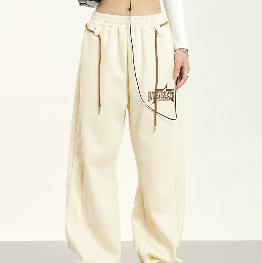 All-matching Loose Simple Trendy Fashion Sports Casual Pants