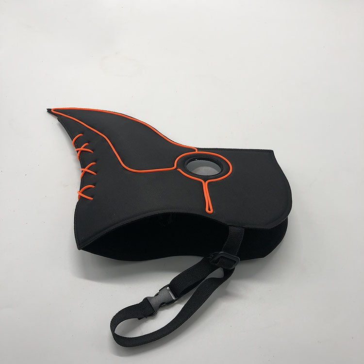 Halloween Mask glowing beak mask