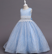Girls Princess Dress Host Flower Piano Costumes