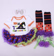 6-12 months baby Halloween foreign trade platform explosion Baby Toddler shoes dress combination set Skull