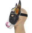 Easter Masquerade Latex Cow Half Face Mask