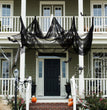 Halloween Props Haunted House Theme Horror Decorationold Tattered Cloth Pendant Black Gauze