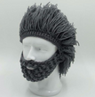 Halloween party spoof knit wool hats handmade beard men and women wig hats