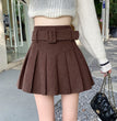 Corduroy Half Women's Autumn A-line Half Skirt Pleated Skirt