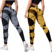 High Waist Hip Lift High Elastic Tie-dye Seamless Yoga Pants