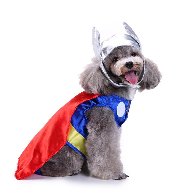 Dog supplies pet Christmas clothes creative Halloween Christmas pet clothes funny dog clothes cross-border