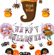 Pumpkin Spider Ghost Festival Halloween Party Decoration Aluminum Film Balloon