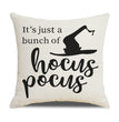 Halloween New Pumpkin English Alphabet Cartoon Car Sofa Cushion Waist Pillowcase