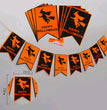 Halloween Double-layer Felt Cloth Holiday Party Shopping Mall Store Window Ornaments