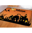Halloween Ghost Bat Print Toilet Rug