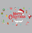 Decorative Wall Stickers For Christmas And Happy Holidays