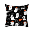 New Product Halloween Pillowcase Pumpkin Letter Fly Velvet Pillow Cushion Cover