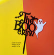 New Halloween Acrylic Cake Insert Card