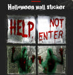 Blood Zombie Halloween Wall Sticker