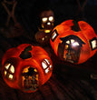 Pumpkin Skull LED Lights Halloween Pumpkin Ghost Skeletons Table Light