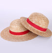 Anime Luffy Anime Cosplay Straw Boater Beach Hat C Ap Halloween Sun Hat