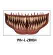 Halloween Mouth Tattoo Stickers