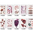 Halloween Wound Tattoo Sticker