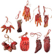 Halloween scene decoration props broken limb pendant
