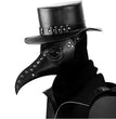 Gear Duke Halloween Gothic Black PU Beak Mask