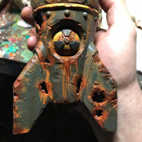 Halloween Bomb Skull Cannonball Resin Crafts