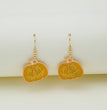 Halloween Earrings Cute Pumpkin Spooky Oil Drip Alloy Earrings Jewelry