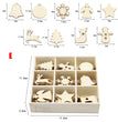 Rustic Wooden Christmas Tree Pendant