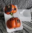 Pumpkin Skull LED Lights Halloween Pumpkin Ghost Skeletons Table Light