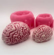 Brain Flower Chocolate Halloween Skull Cake Mold