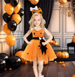 Show Halloween Costume Party Girl Dress