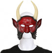 Halloween Mask Male Horn Evil Face Ghost Head