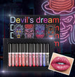 12Pcs Liquid Lipstick Set Halloween Makeup Diamond Symphony Lip Gloss Long Lasting Moisturizing Lip Glaze Glitter Cosmetic