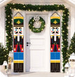 Christmas curtain couplet