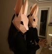 Halloween bunny face ornament
