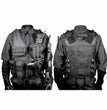 Equipped with tactical vest and vest